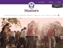 Tablet Screenshot of mastersny.org